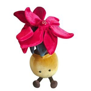 JELLYCAT  Amuseable poinsettia plush Christmas New